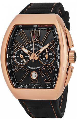 Review Replica Franck Muller Vanguard Chronograph V 45 CCDT 5N NR watch